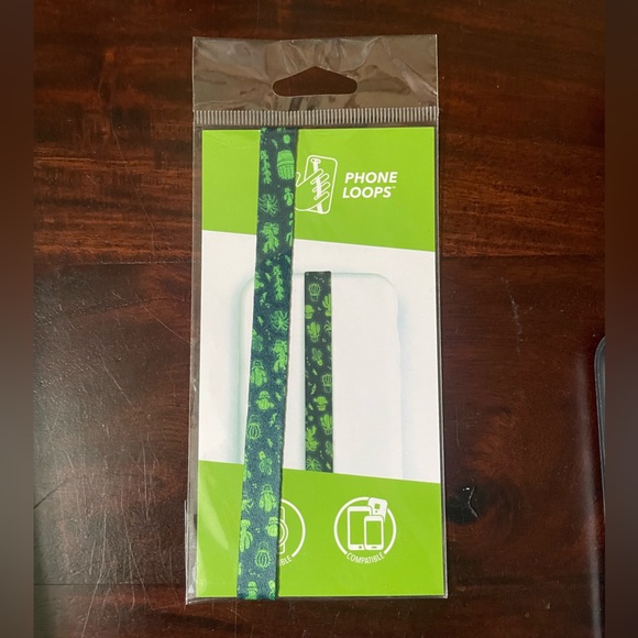 NEW Phone Loop - Fun Cactus Design - Picture 1 of 3